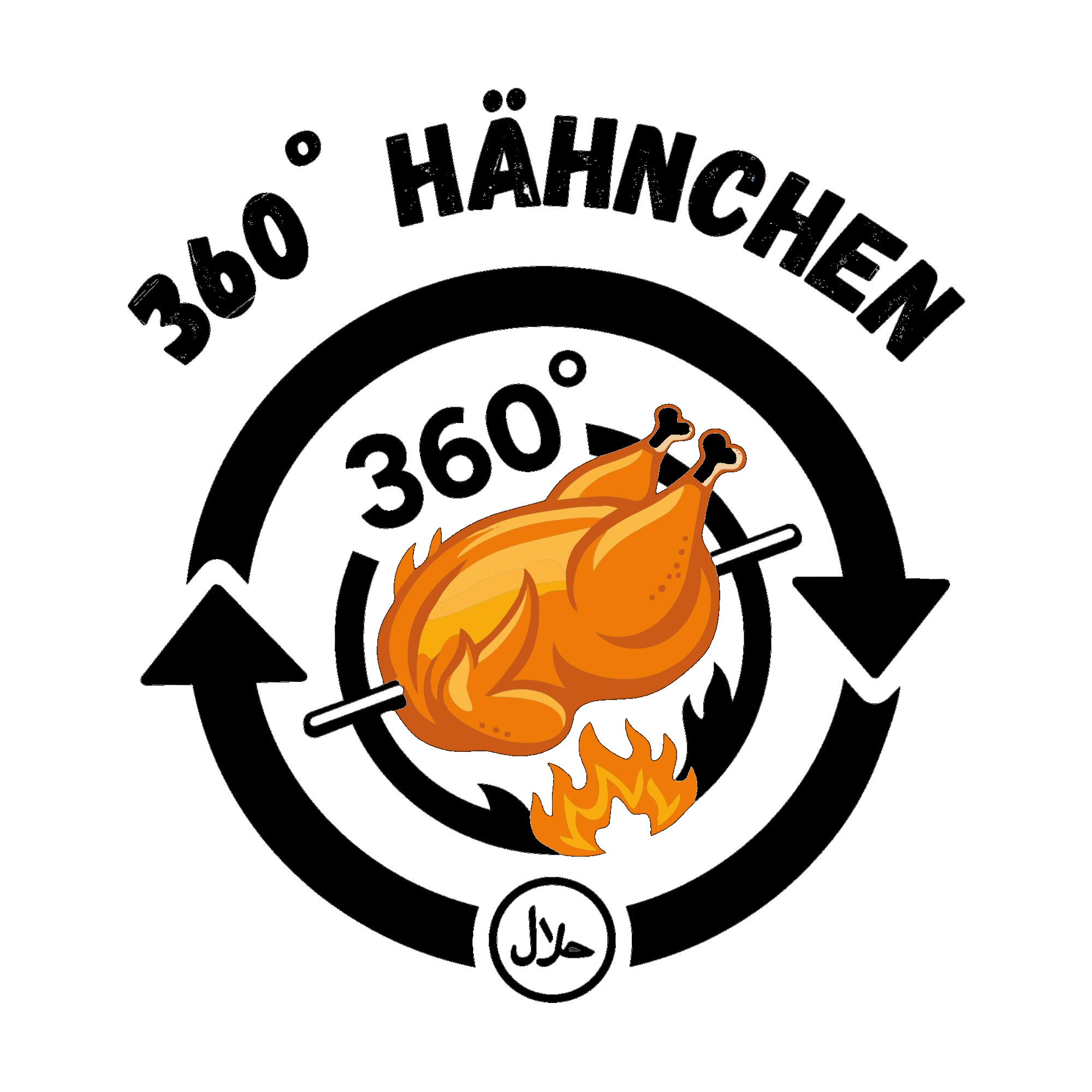 Logo 360 Grad Hähnchen